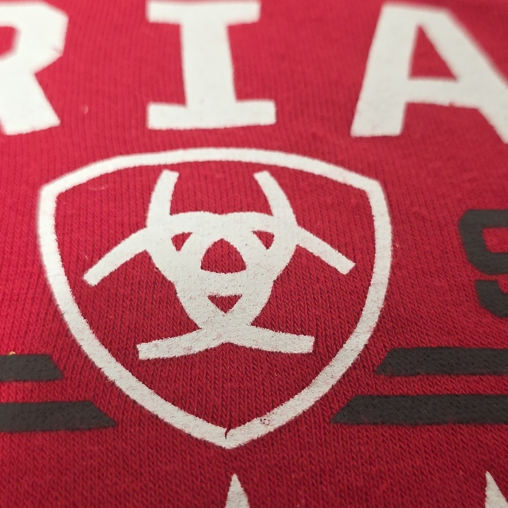 Ariat Men's Bold Red Hoodie - Picture 5 of 7